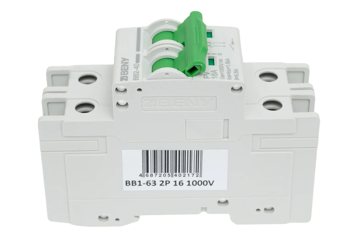 Выключатель автомат. DC BB2-40 2P 20А 1000В