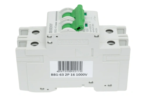 Выключатель автомат. DC BB2-40 2P 20А 1000В